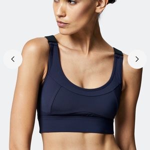 Like New Varley Edris Bra - Navy/Black XS